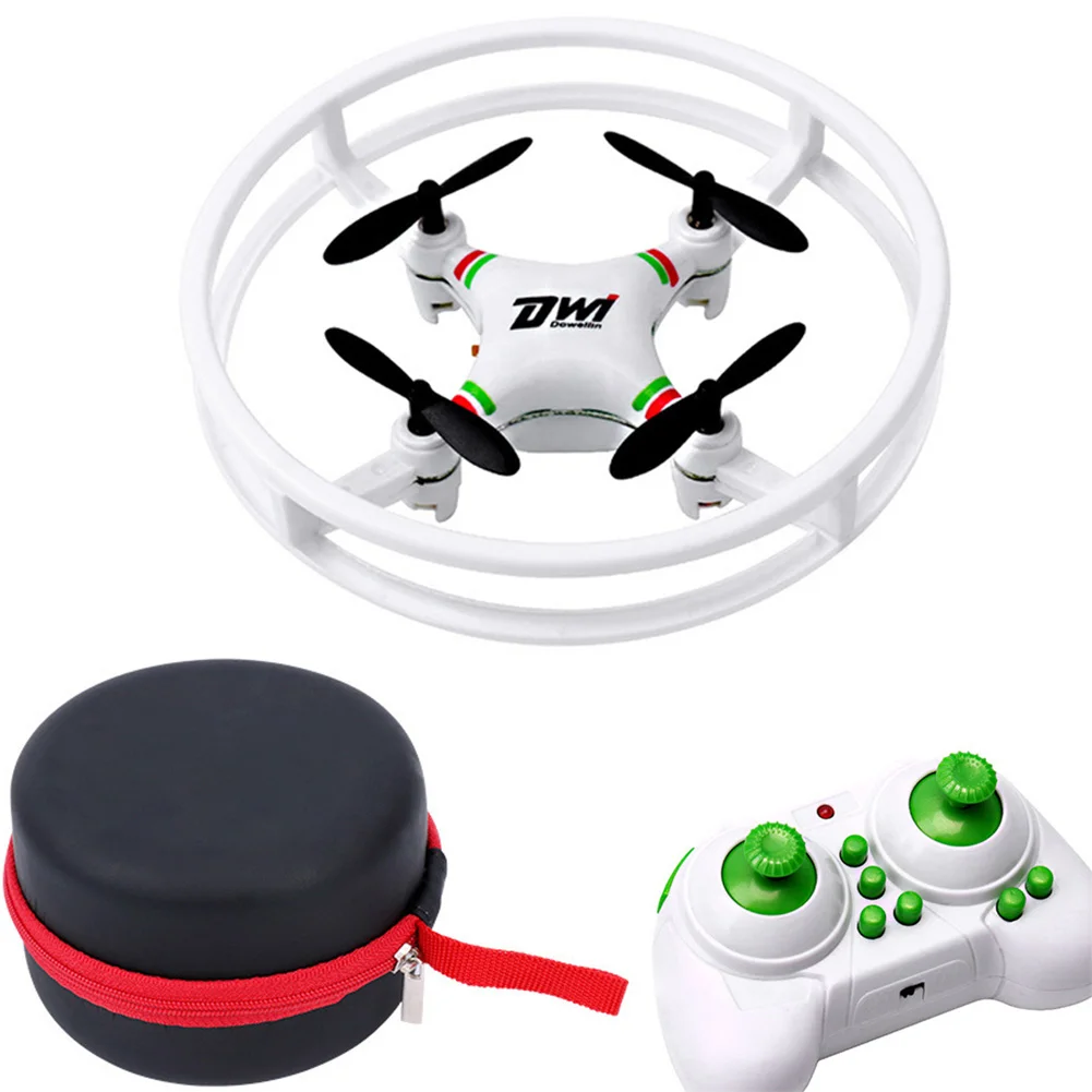With Bag DWI DOWELLIN D1 мини-Дрон 2,4 ГГц 4CH 6-Axis Gyro RC Квадрокоптер НЛО Самолеты анти-столкновения беспилотные летательные аппараты для начинающих детей D1 белый - Цвет: With Bag