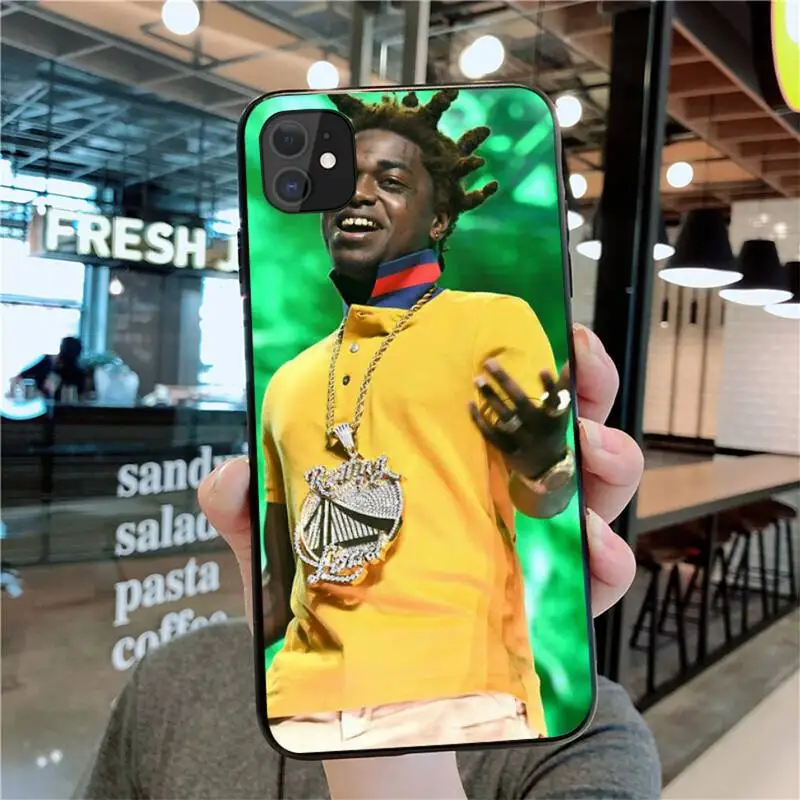 HPCHCJHM Kodak Black Rapper Phone Case Cover for iPhone 11 pro XS MAX 8 7 6 6S Plus X 5S SE 2020 XR case