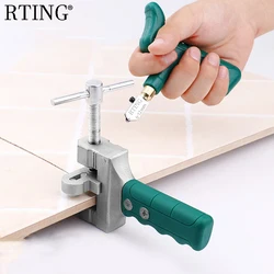 Cortador de vidro manual, conjunto profissional de 2 a 20m, para corte de azulejo e vidro