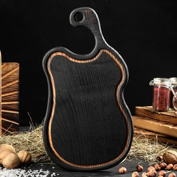 

Chopping board, for serving "Pozharsky", 35x20 cm, solid ash