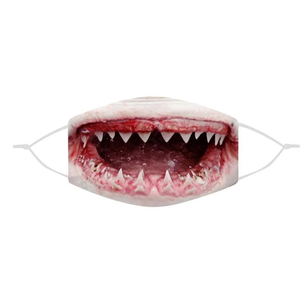 Adult Halloween Funny Mouth Masks face mask Dust Men Women Mask Breathable Outdoor Riding Sunscreen Mascarilla Facial Adult