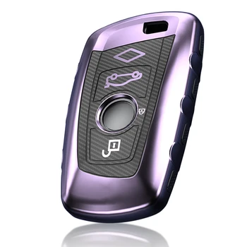 

TPU Key Cover Case Holder For BMW F10 F30 F20 E90 X5 F15 F07 5 7 Serie 1 M F11 F25 X3 X4 F26 E39 Accessories Car Key Case Cover