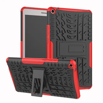 

Silicone TPU+PC Shockproof Stand Cover Armor Case For Huawei MediaPad T3 8.0 Case T3-8 KOB-L09 KOB-W09 Tablet #N