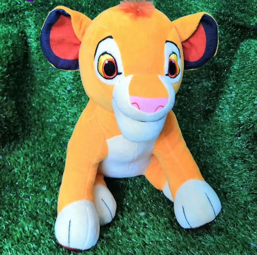 Лев Король плюшевые игрушки 26 см Simba мягкие животные кукла подарок модель Фигурка героя фигурки плюшевых игрушек - Цвет: Simba