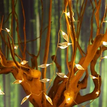 20 LED Leaves Light String Garland Christmas Lamp Wedding Home Party Garden Plant Decorative Lights Kids Bedroom Night Light