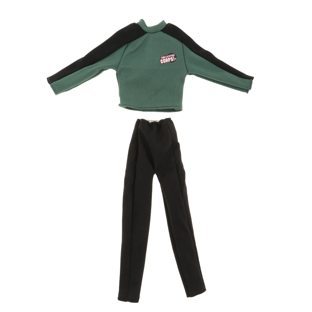 Fashion Doll Military Army Suit Uniform Model Toys For 1/6 Soldier Doll Accs