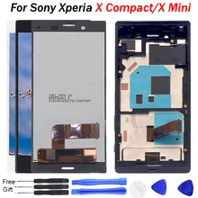 For Sony Xperia X Compact LCD Display Touch Screen Sensor Panel Assembly With Frame F5321 replacement 4.6 For Sony Xperia X Compact LCD Display Touch Screen Sensor Panel Assembly With Frame F5321 replacement 4.6