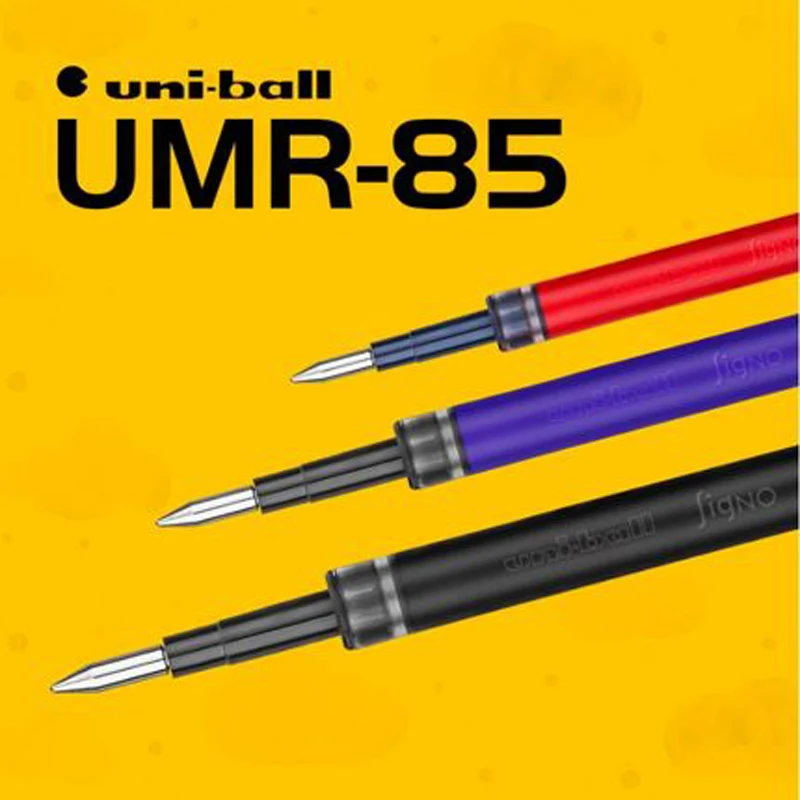 8 шт./лот Mitsubishi Uni UMR 85/83 гелевая ручка 0 5/0 38 мм Шар Signo пополнения чернил для UMN 105 152 207