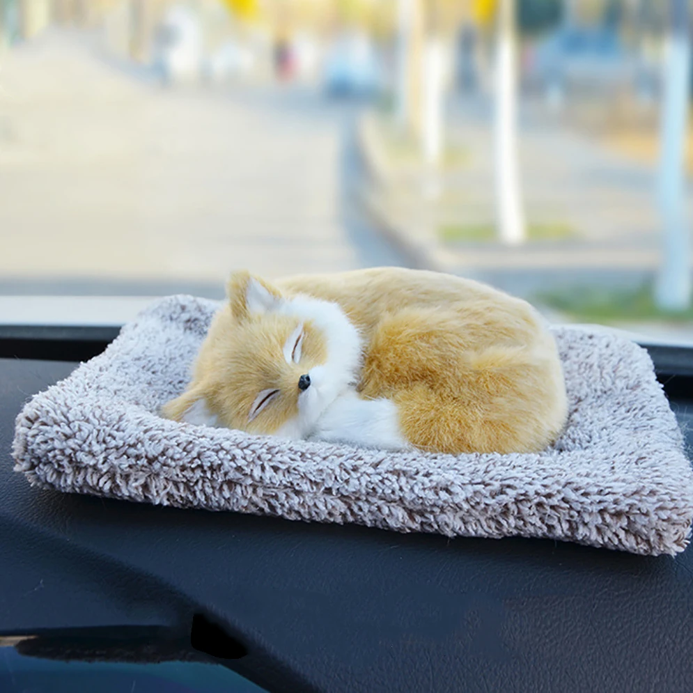 

Car Accessories Cute Panda Fox Air Freshener Car Interior Dashboard Decoration Bamboo Charcoal Purification Home Gifts