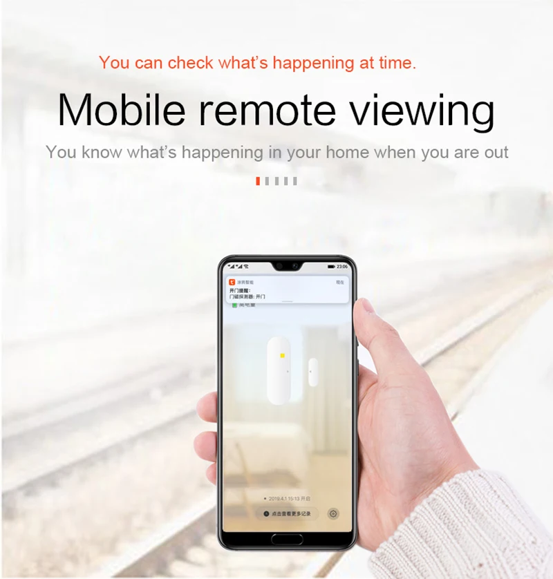 Wifi умный датчик окна двери приложение уведомления оповещения на батарейках домашний датчик безопасности Tuya поддержка Alexa Google Home