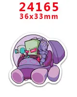 PR24165 30 шт./лот плоское заднее плоское украшение из смолы статуэтка на Хэллоуин diy украшения аксессуары DIY материалы ручной работы PR24162 - Цвет: PR24165