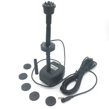 

Free Shipping Water Pump 7V With Solar Panel Kit Use For Garden Pond Submersible Solar Pump Brushless SR-170250DBL-3.6W