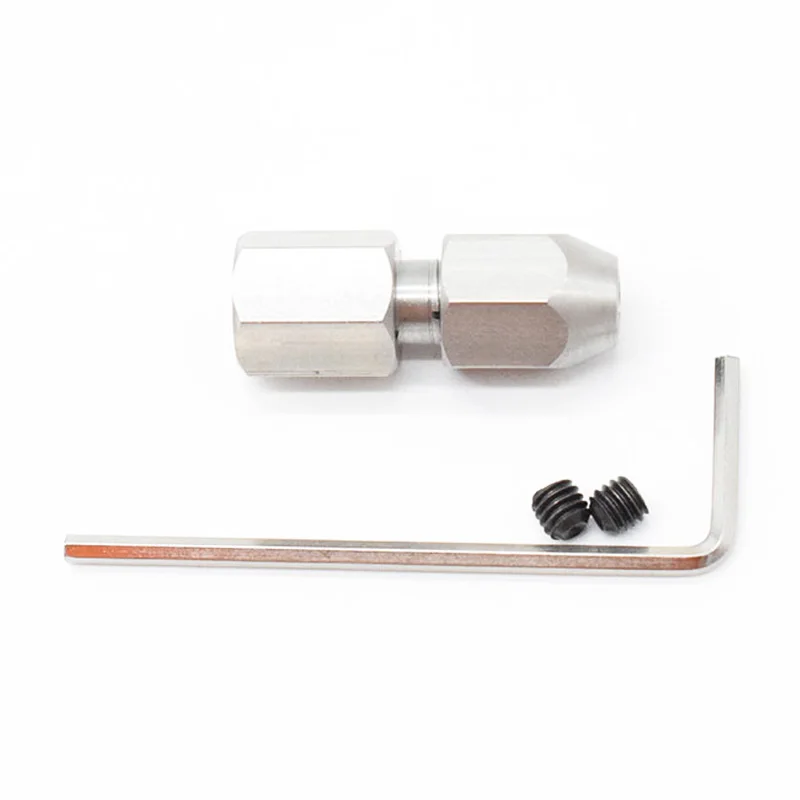 

2Pcs RC Boat Flexible Coupling CNC Stainless Steel Flex Collet Coupler