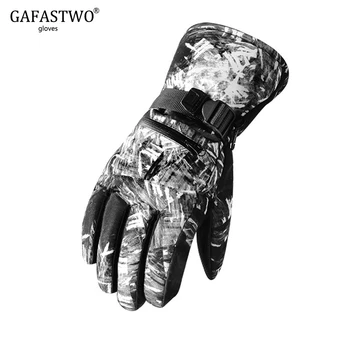 

Winter Warm And Velvet Touch Screen Ski Gloves For Men And Women Waterproof Outdoor Hiking Riding Couple Gloves