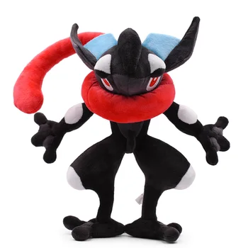 

TAKARA TOMY Anime Japan Cartoon Plush Doll Pokemon Shiny Greninja Soft Figure Stuffed Kids Christmas PKM Toy