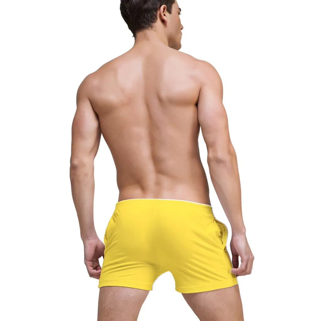 Men's Brand Sexy Print Cotton Soft Breathable Pouch Boxer Underpants Underwear Sexy Mens Underwear Boxers Penis Pouch Shorts#D