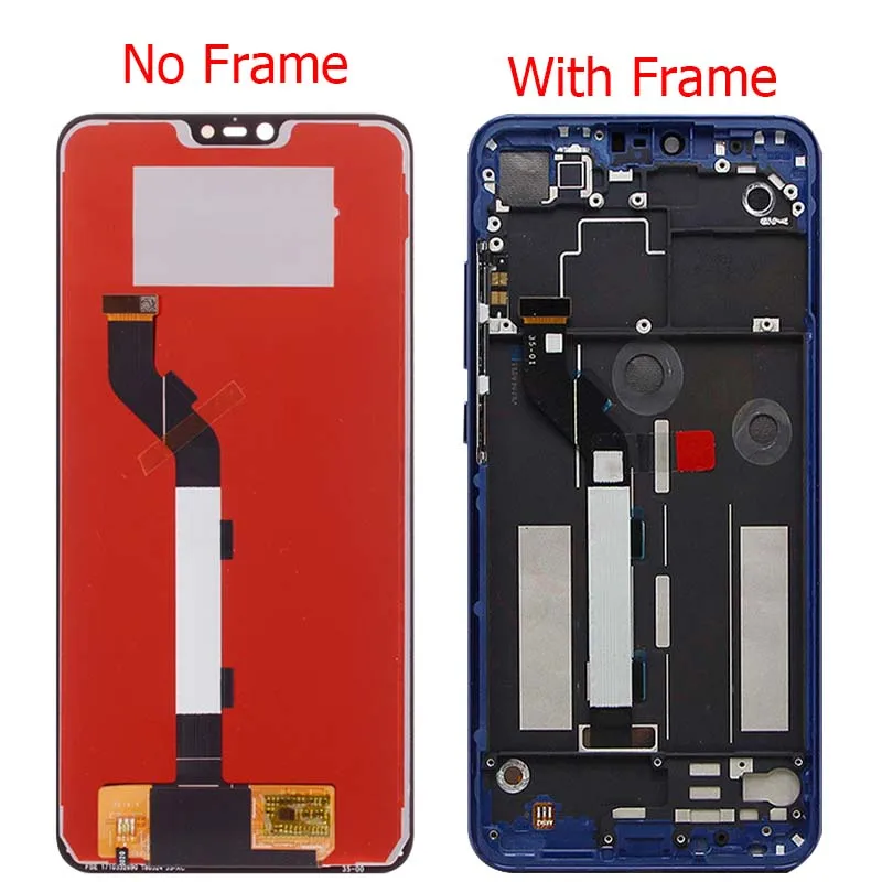 Оригинальный ЖК дисплей Mi8 Lite для Xiaomi Mi 8 с рамкой 6 26 дюйма сенсорный экран 8x