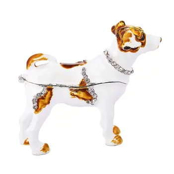 

Dog Trinket Box Jewelry Organizer Jewelry Vintage StyleTrinket Box