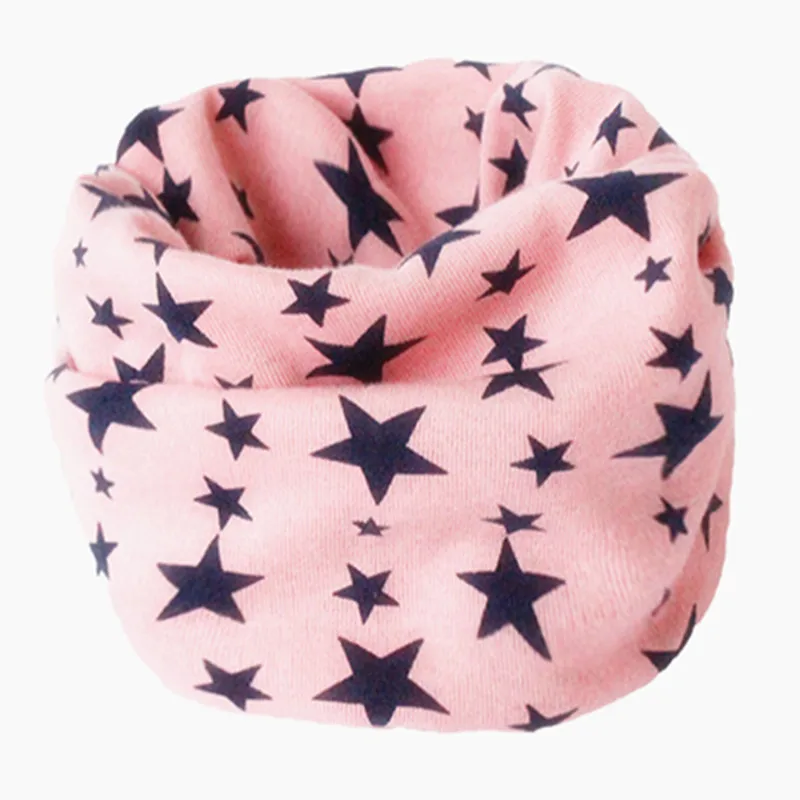 19 Коллекция года, весенне-осенний Детский шарф с рисунком, зимний теплый хлопковый шарф для девочек и мальчиков, круглый шарф, детский шейный платок - Цвет: 19