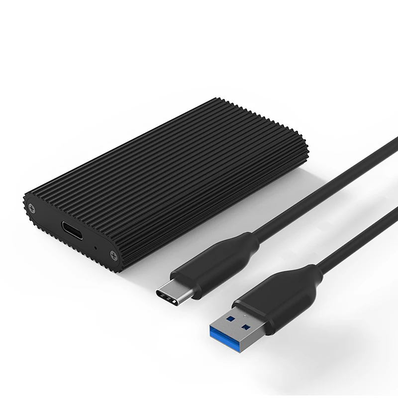 Корпус SSD Type C to поддержка 2242/2260/2280/msata M.2 чехол NGFF B Ключ слот алюминиевый для