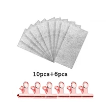 Набор для наращивания ногтей, аксессуары для домашнего салона, сделай сам, профессиональный маникюрный инструмент с зажимом, портативная Стекловолоконная обертка для ремонта