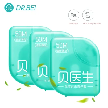 

Dental Flosser Oral Hygiene Teeth Cleaning Flossers Picks Teeth Toothpicks StickInterdental Brush Tooth Cleaning 50M/box