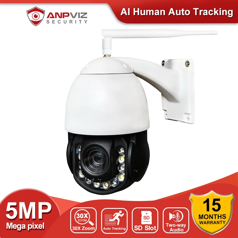 

IP-камера Anpviz, 5 МП, Wi-Fi, PTZ