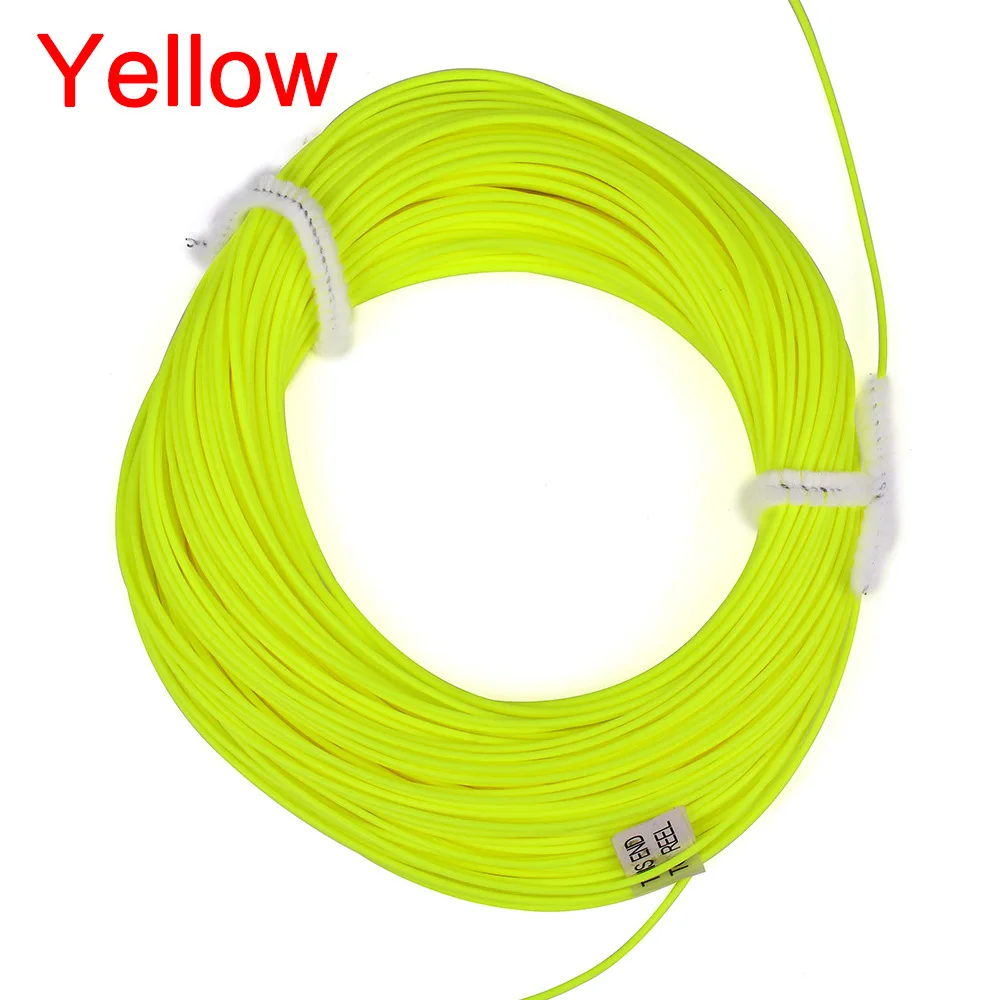 

Intermediate/Fast Sinking Fly Fishing Line Weight Forward Blue/Green/Orange/Yellow Color Fly Line 100ft 2-8wt