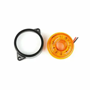 

2 Inch Side Marker Lamp 10 LED Trailer 3200K ABS Flatbed Camper Pickup