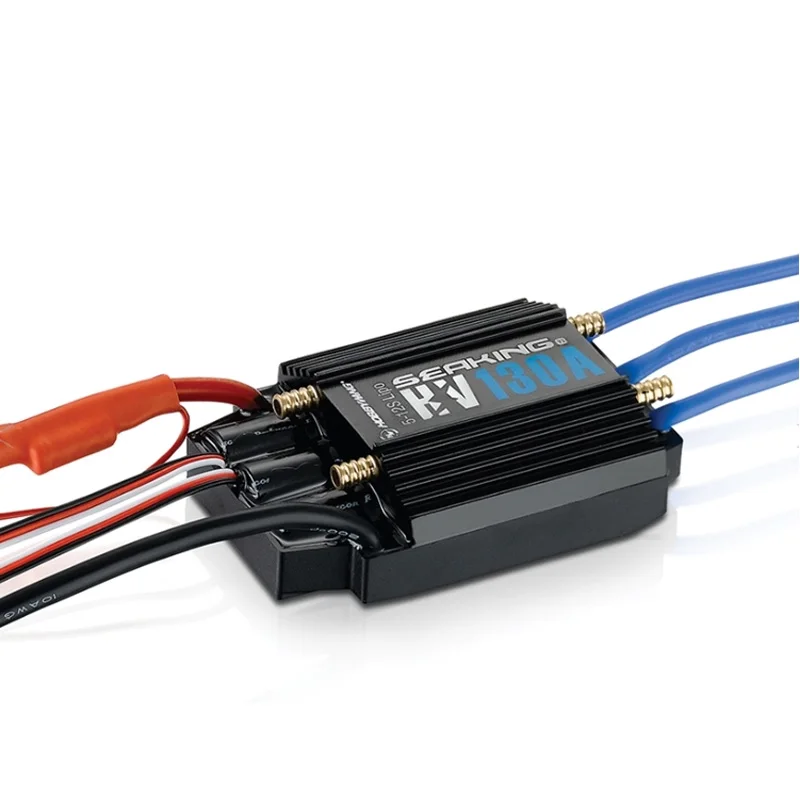 Двигатель HobbyWing SeaKing 130A HV BL ESC 6V/5A BEC для гоночной лодки RC R/c|motor esc|bl motoresc motor |