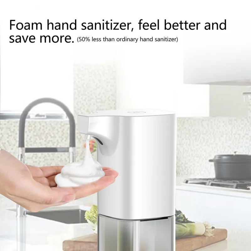 

2020 Automatic Induction Sensor Foaming Soap Dispenser Foaming Hand Washer Soap Dispensers For Bathroom/Kitchen Battery Powered
