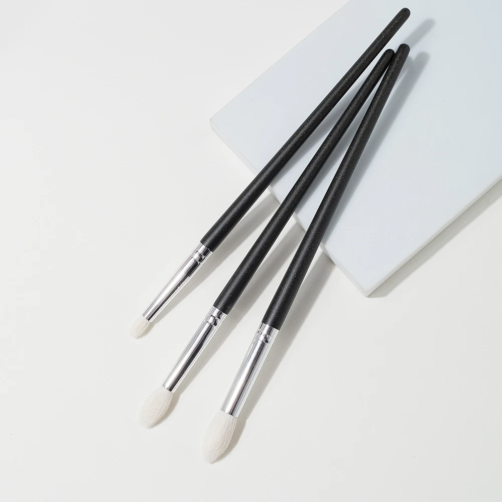 Makeup Brush Set Shinedo 3 Pcs Goat Hair Tapered Crease Blending Brush Eyeshadow Make Up Cosmetic Kit Maquiagem Smudge Eye Makeup Brushes