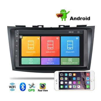 

9" 2din Android 9.1 Car Radio GPS Navigation WiFi Bluetooth for Suzuki Swift 2011 2012 2013 2014 2015 Car Stereo Autoradio