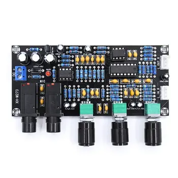 

XH-M273 PT2399 Digital Microphone Amplifiers Board Reverberation Karaoke Reverb NE5532 Pre-amplifier Tone Board