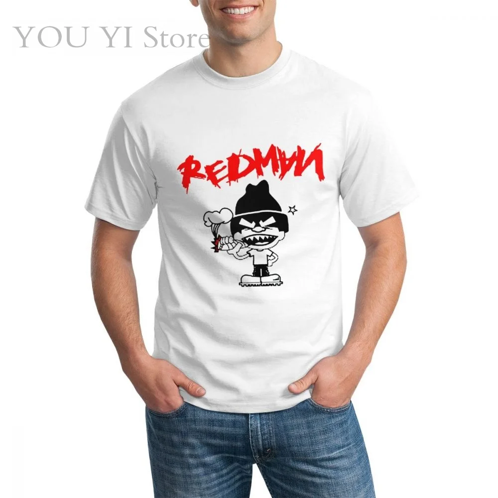 New Redman Rap Hip Hop Logo graphic t shirt for men 2020 | Мужская одежда