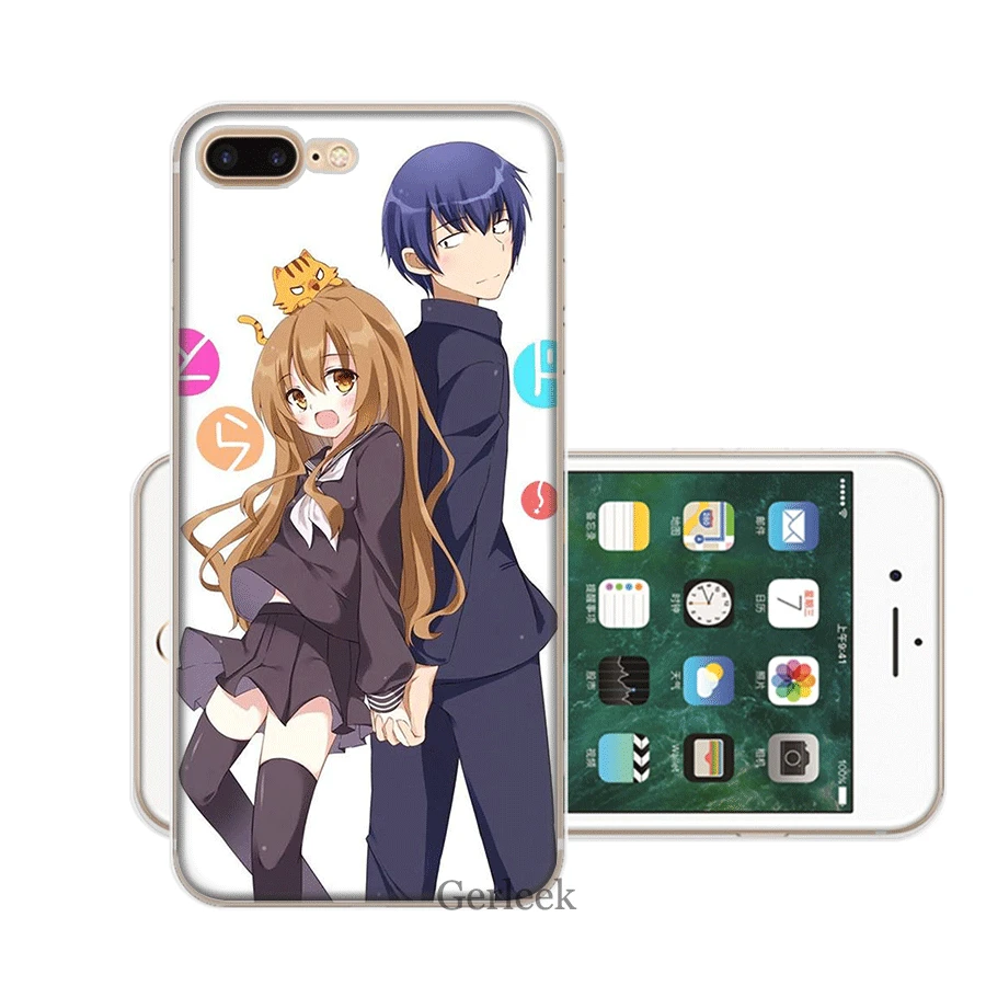 Чехол для мобильного телефона iPhone 11 Pro 6 6s 7 8 P Lus iPhone XR X XS Max 5 5S SE Shell Toradora жесткий чехол - Цвет: H9