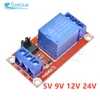 DC 5V 9V 12V 24V 1 Channel Relay Module With Optocoupler Shield Board High And Low Level Trigger Power Supply Module For Arduino ► Photo 1/6