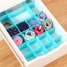 Socks Storage-Organizer Underwear Drawer-Separator Divider Space-Saving-Tool Clapboard