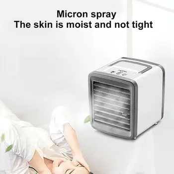 

Air Conditioner Air Cooler Mini Fan Portable Airconditioner For Room Air Desktop Home Conditioning Charging Cooling Air Fan Y4I1