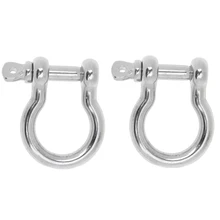 ^#Cheap 2x Bow Shackle fr Boat Marine Chain Rigging Screw Pin Anchor Stainless Steel ^#Cheap 2x Bow Shackle fr Boat Marine Chain Rigging Screw Pin Anchor Stainless Steel