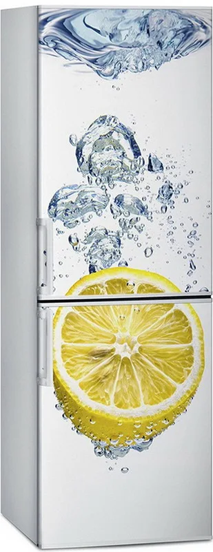 3D Self Adhesive Fridge Door Cover Wallpaper Dishwasher Fridge Wrap Sticker Kid's Art Fridge Door Cover Sticker Dropshipping - Цвет: Темный хаки