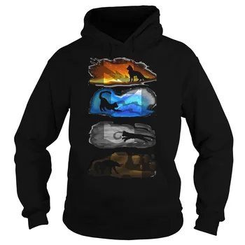 

Warrior Cats: Four Elements, Four Clans Unisex Hoodie