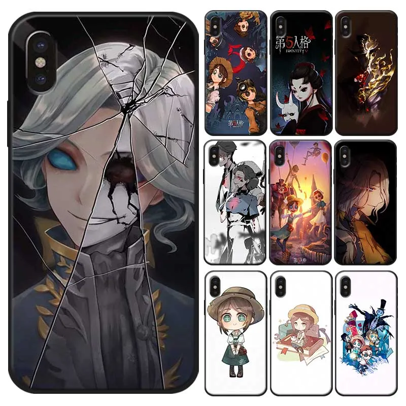 Для iPhone 11 pro max 7 XR X 6S 8 XS MAX 6 plus SE 5s Мягкий силиконовый чехол для телефона Identity V |