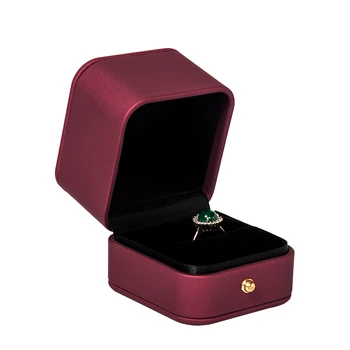

New Fashion several color High-end Diamond Ring Wedding Anniversary Creative And Built-in card slot For Jewellery Display