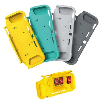 

Solid Color Switch Lite Protective Case TPU Shell NS Lite Cover Sleeve For Nintendo Switch Lite Accessories With Stand Holder