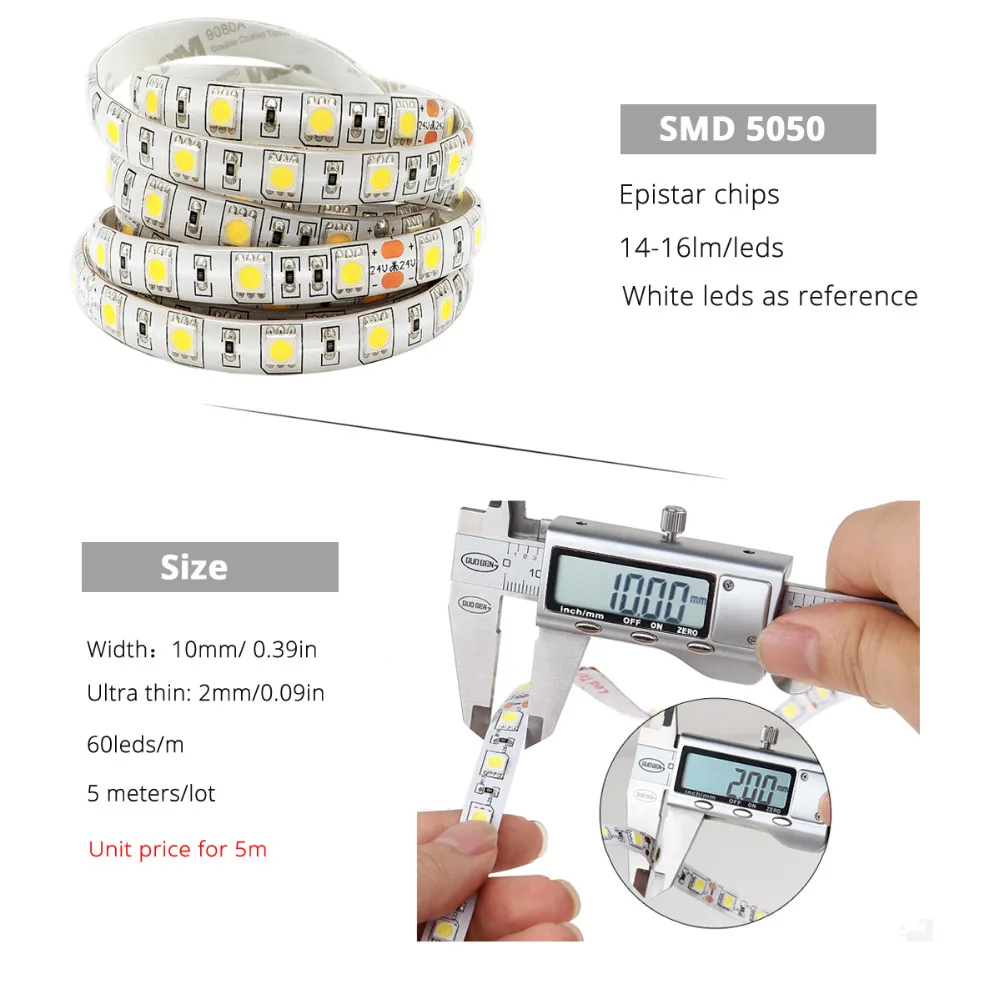 5 м Светодиодная лента 12 В 5 м Светодиодная лента 5050 RGB 60 светодиодный s/m гибкий свет 5050 Светодиодная лента RGB белый, теплый белый, красный, синий, зеленый