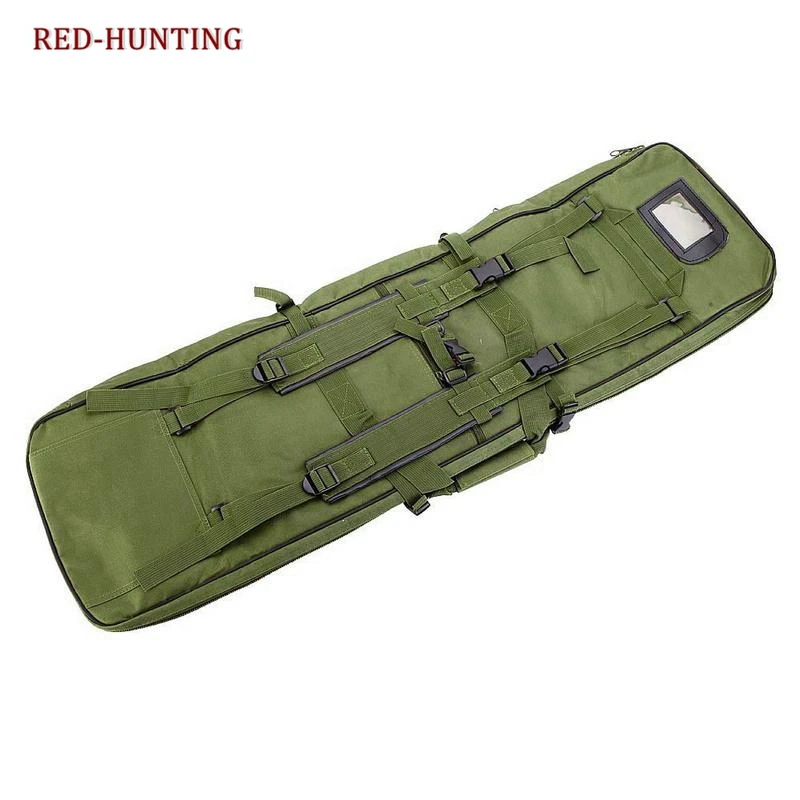 Пустыня 85 см 100 см 120 см тактическая охотничья рюкзак двойной винтовка квадратный сумка с плечевым ремнем Пистолет Чехол рюкзак