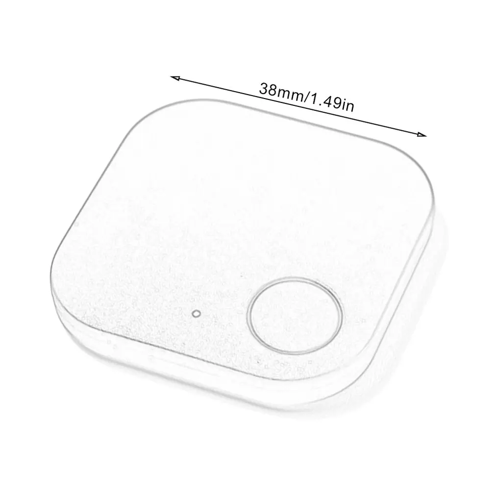 Wireless 4.0 Low Power Two-Way Elderly Child Pet Mobile Phone Smart Anti-Lost Square Wireless Anti-Lost Device