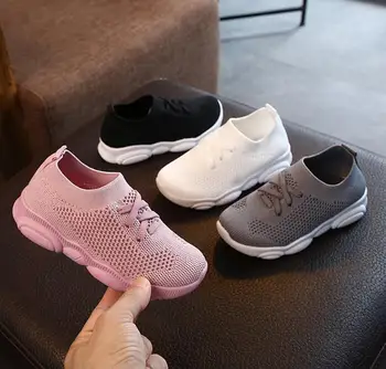

Hot Sale Children Shoes Spring Autumn Boys Girls Fashion Sneakers Comfortable Breathable High-quality Anti-slip Kid Sport Shoes