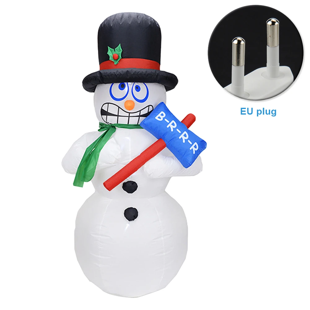 

Christmas Decoration Toy Portable Figure Kids Props Santa Claus Winter Party Outdoor Holiday Home Inflatable Snowman Jitter